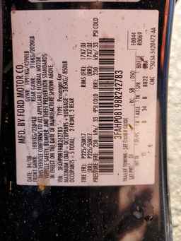 2008 FORD FUSION