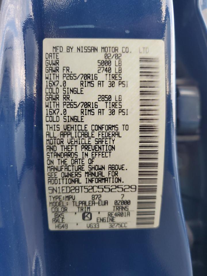 2002 NISSAN Xterra