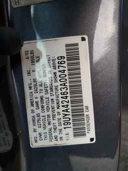 2003 ACURA CL