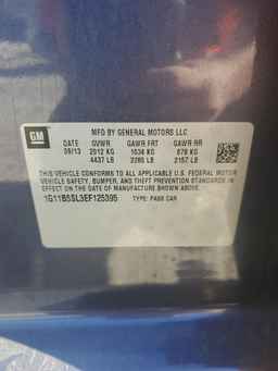 2014 CHEVROLET MALIBU
