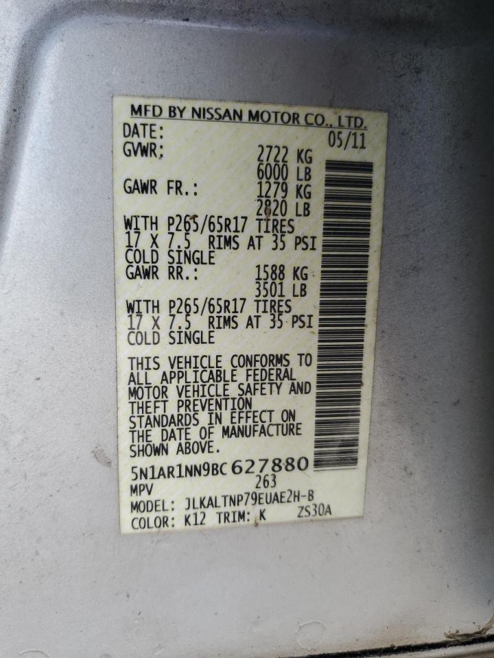 2011 NISSAN PATHFINDER