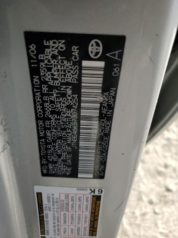 2007 TOYOTA CAMRY