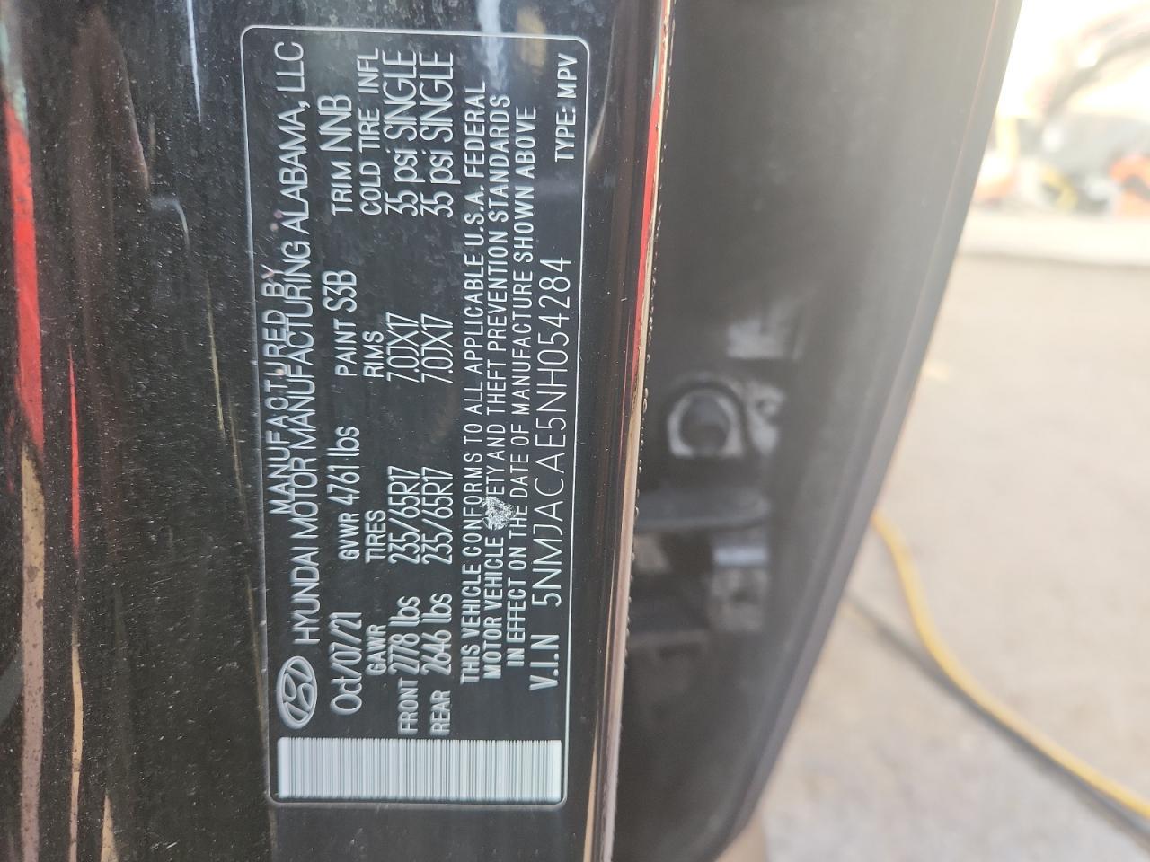 2022 HYUNDAI TUCSON