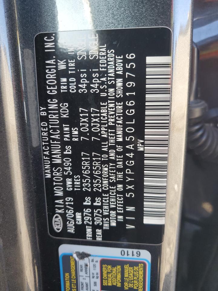 2020 KIA SORENTO