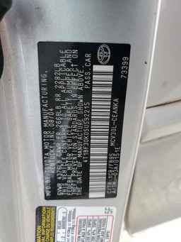 2005 TOYOTA CAMRY