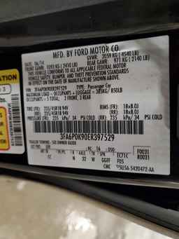 2014 FORD FUSION