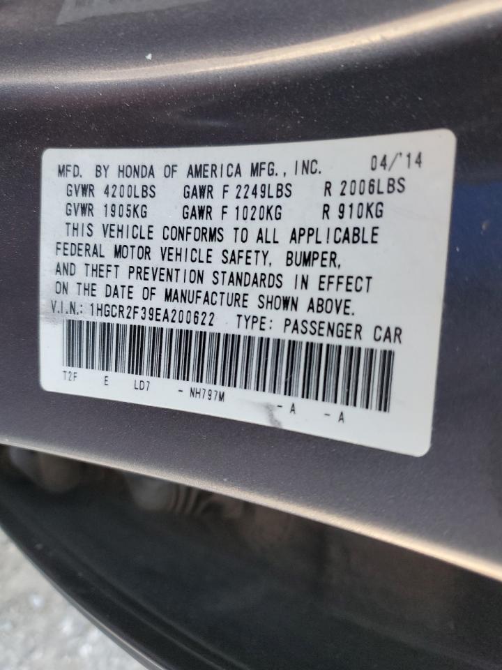 2014 HONDA ACCORD