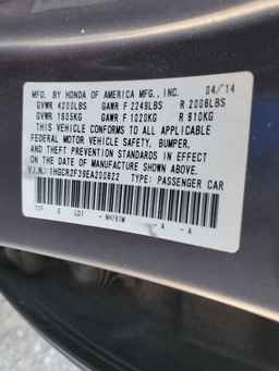2014 HONDA ACCORD