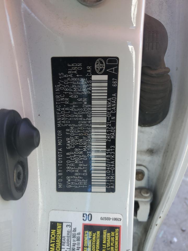 2015 TOYOTA COROLLA