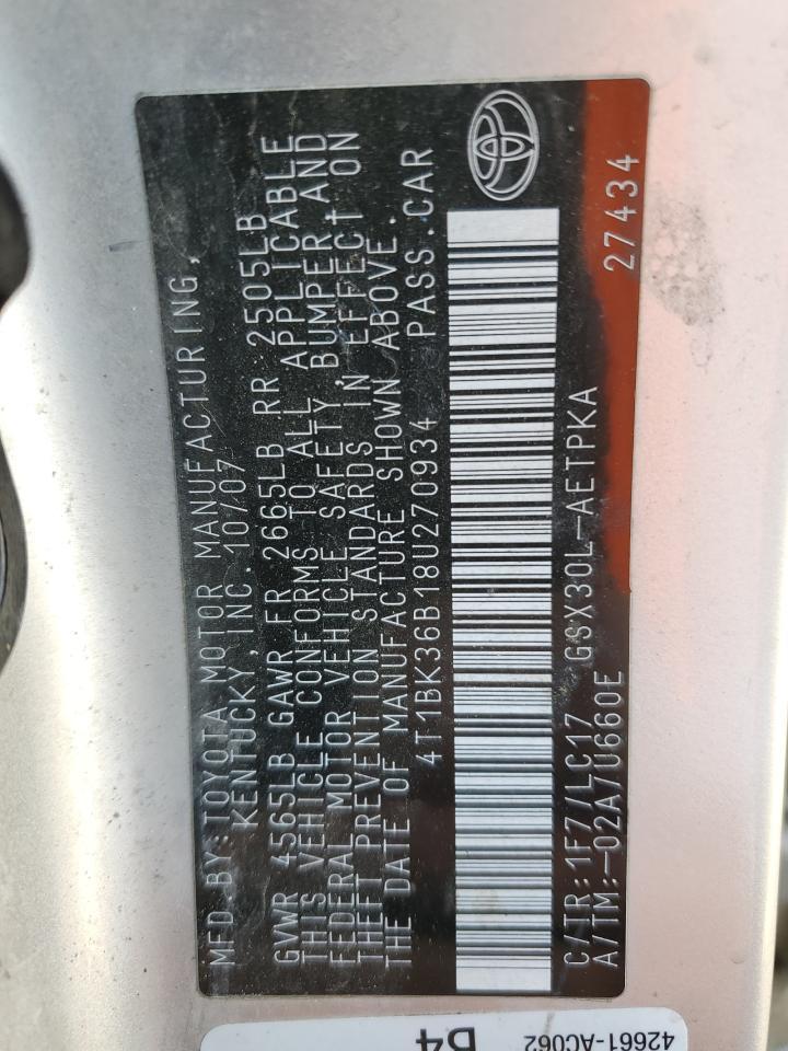 2008 TOYOTA Avalon