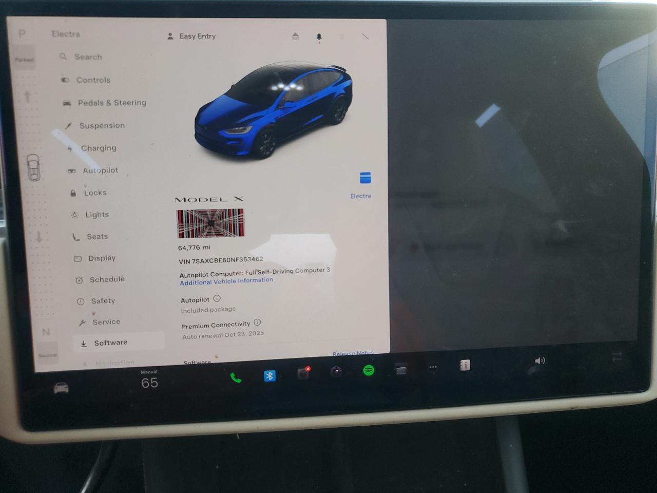2022 TESLA MODEL X