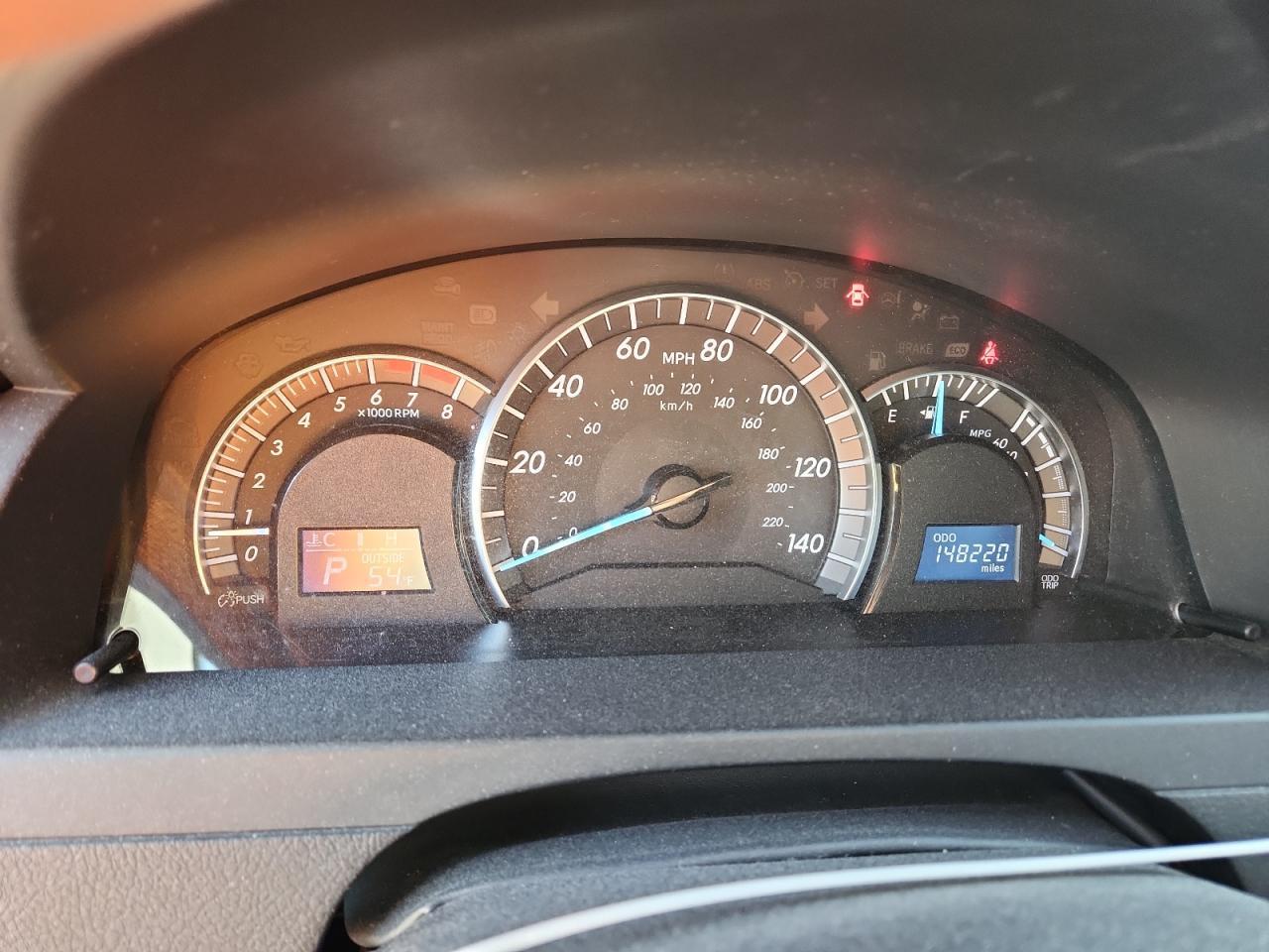 2012 TOYOTA CAMRY
