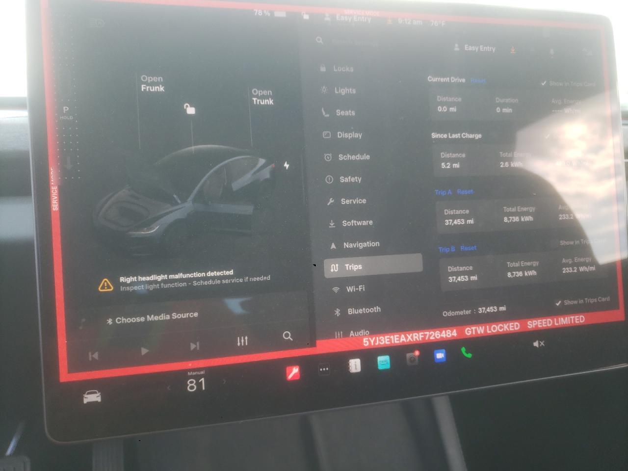 2024 TESLA MODEL 3
