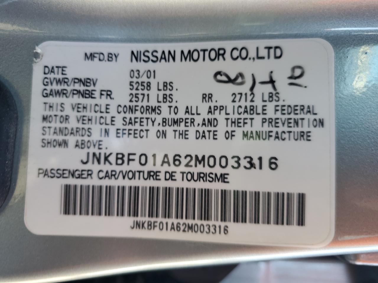 2002 INFINITI Q45