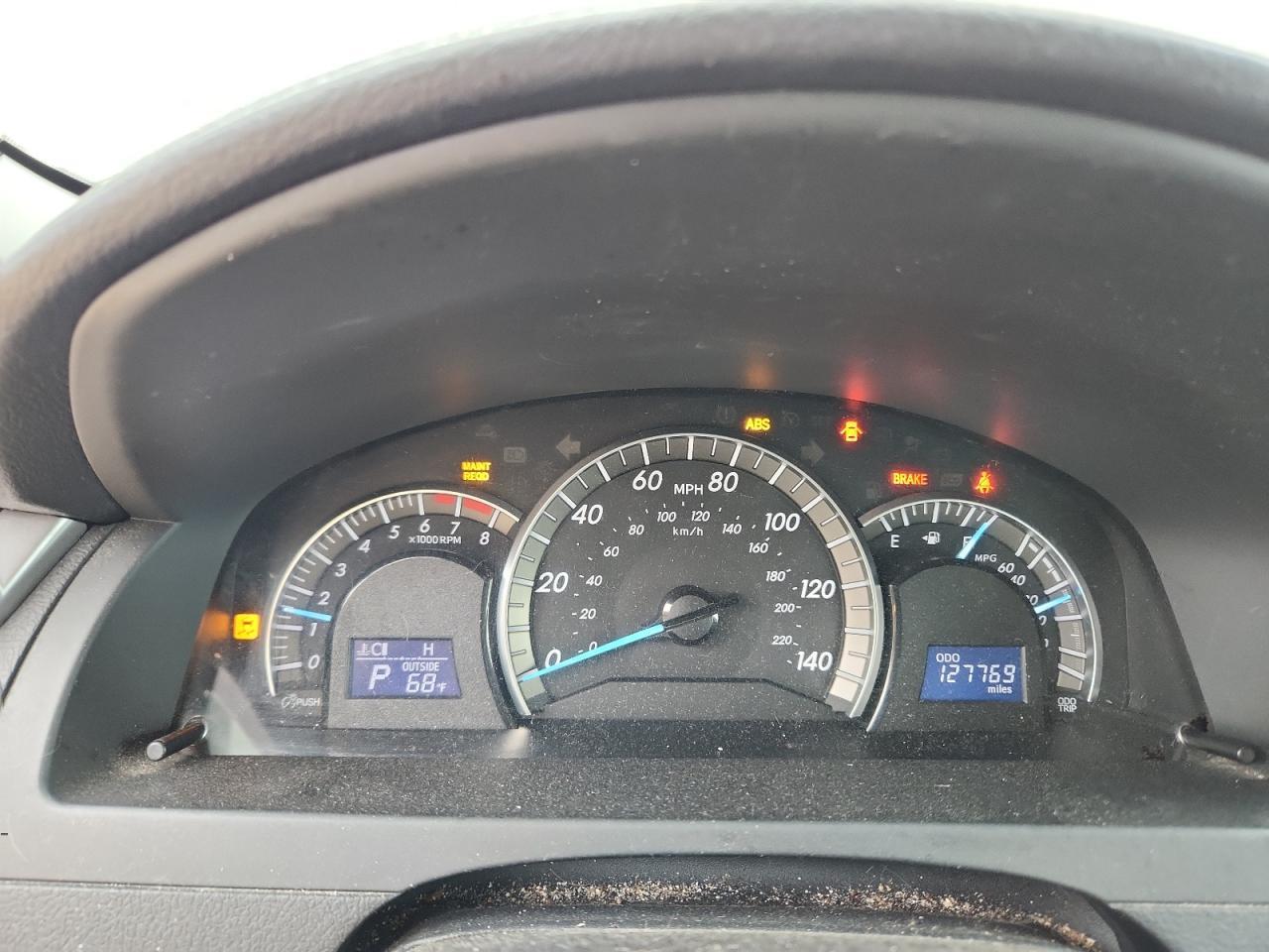 2012 TOYOTA CAMRY