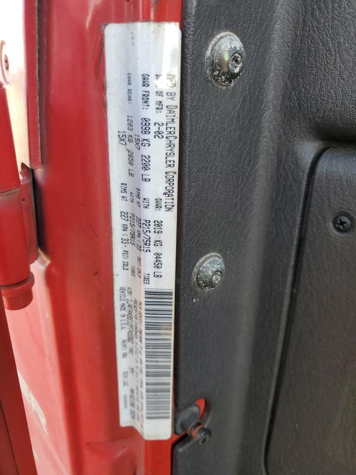2002 JEEP WRANGLER