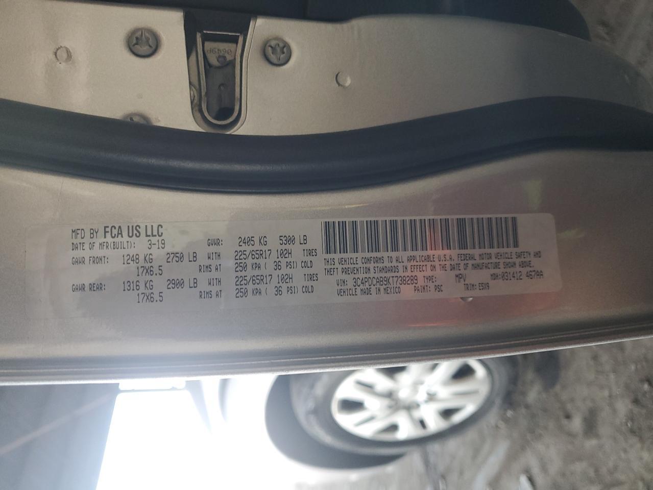 2019 DODGE JOURNEY