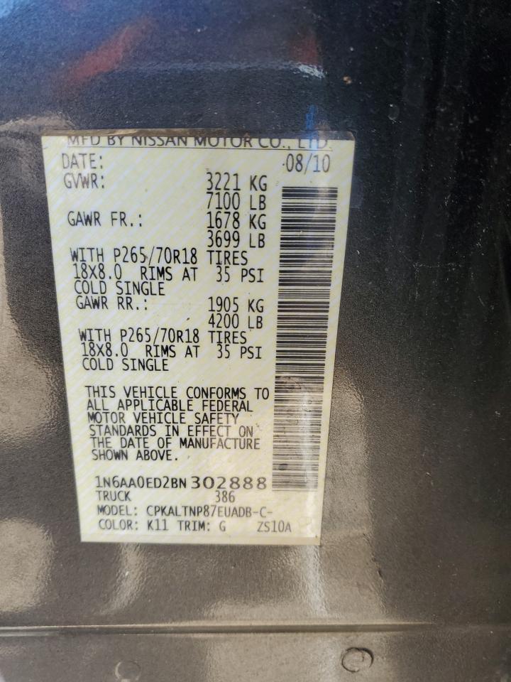 2011 NISSAN Titan