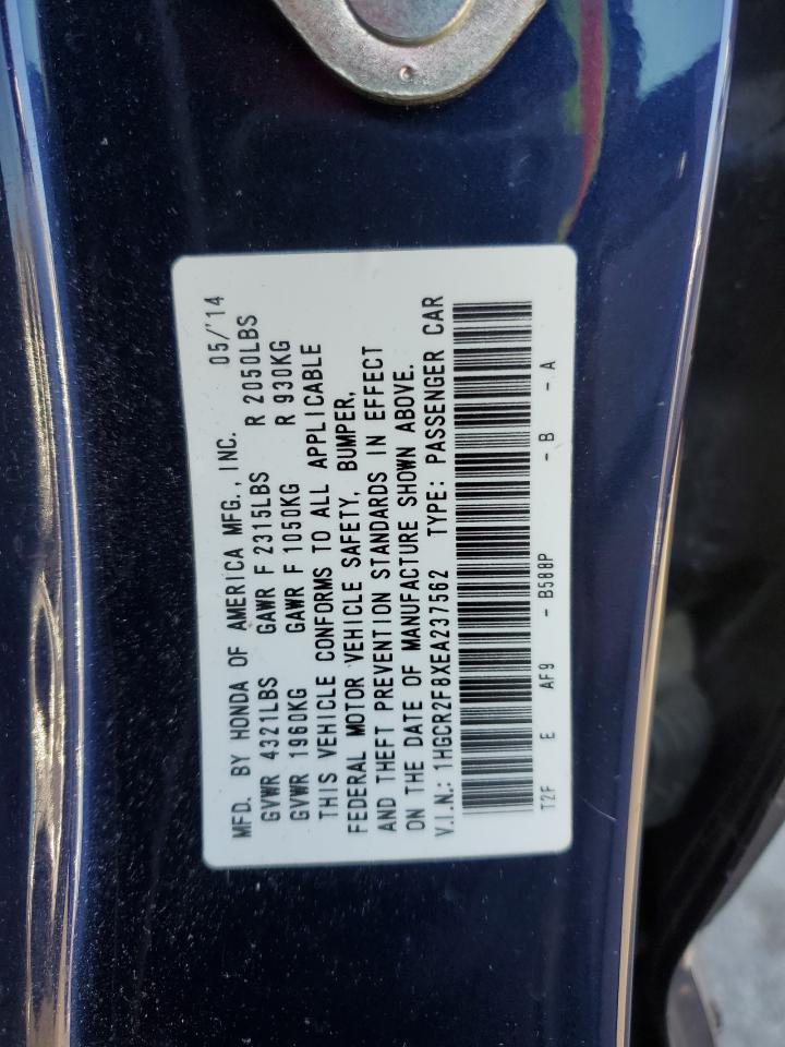 2014 HONDA ACCORD