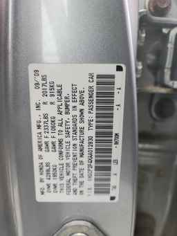 2010 HONDA ACCORD