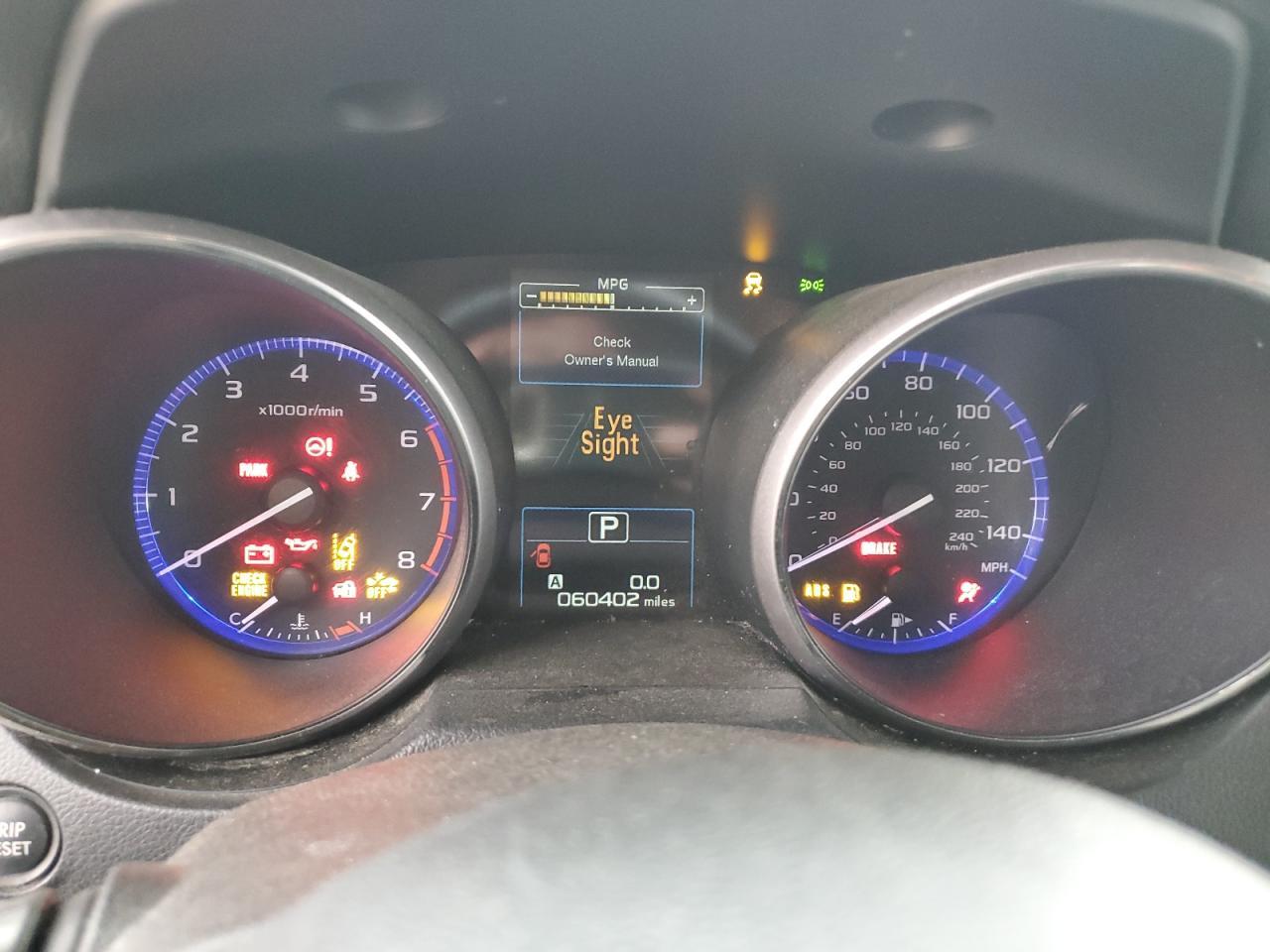 2019 SUBARU Outback