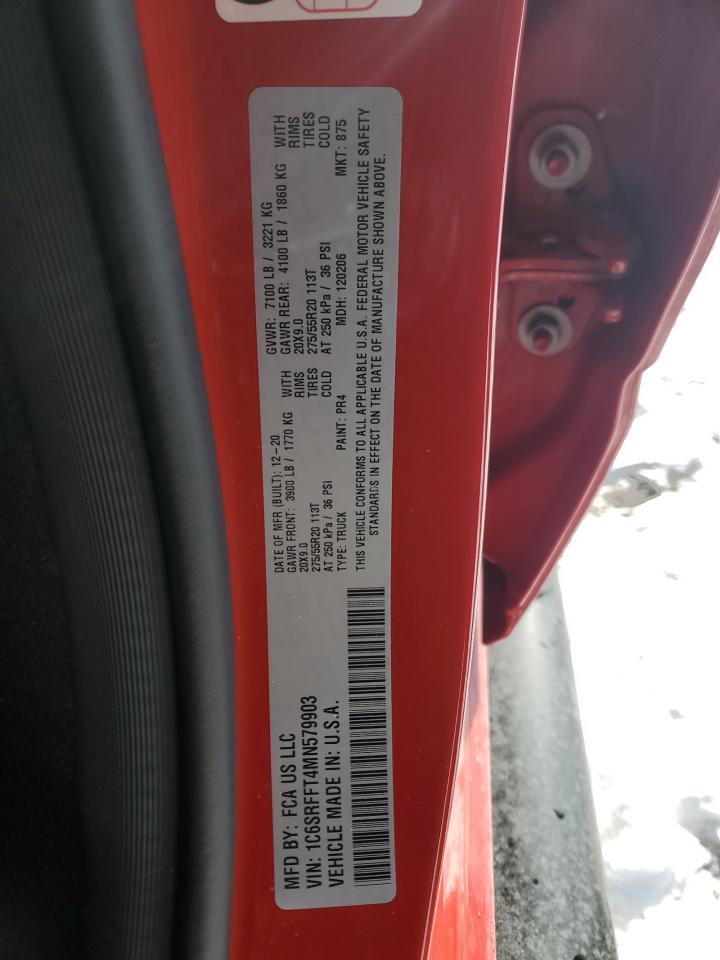 2021 RAM 1500
