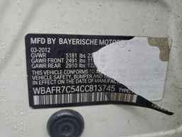2012 BMW 5 series