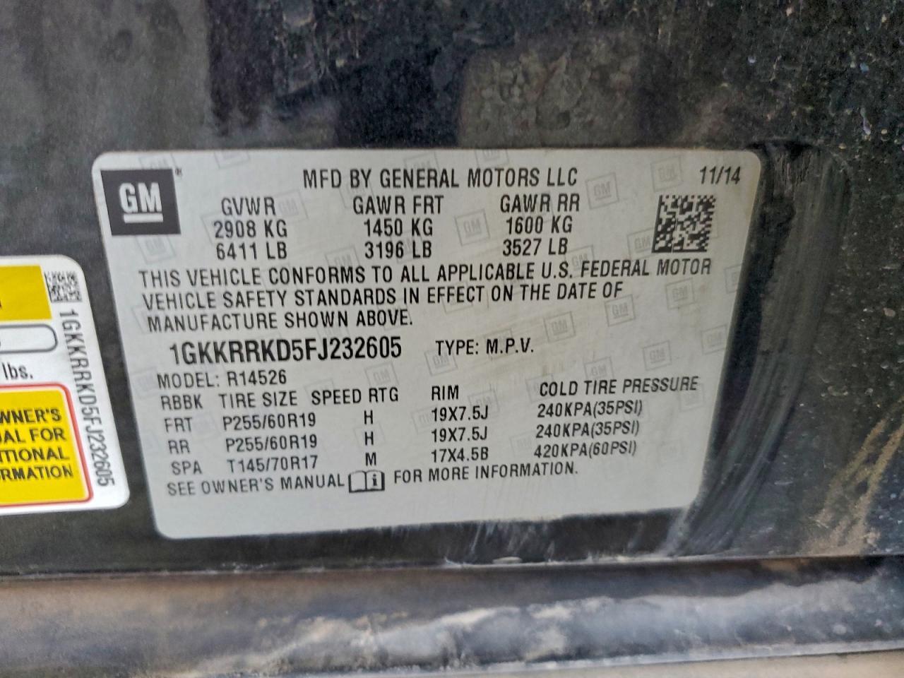 2015 GMC ACADIA