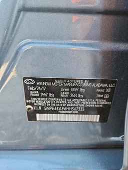 2017 HYUNDAI SONATA