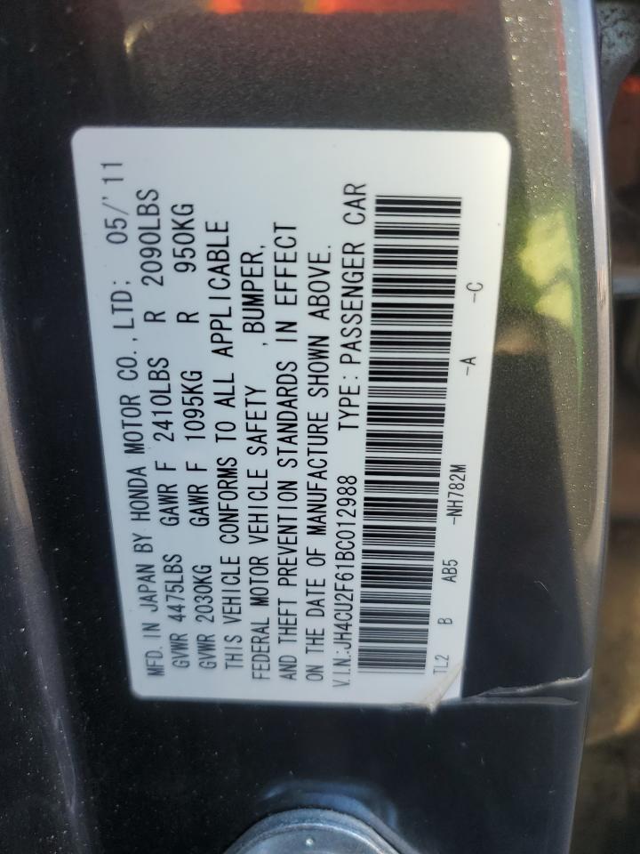 2011 ACURA TSX
