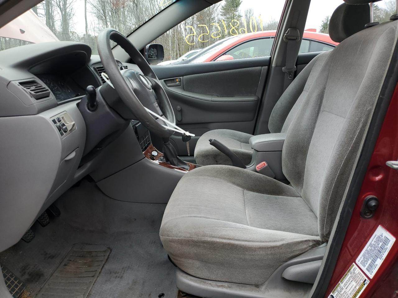 2004 TOYOTA COROLLA