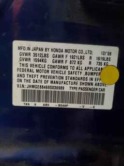 2009 HONDA FIT