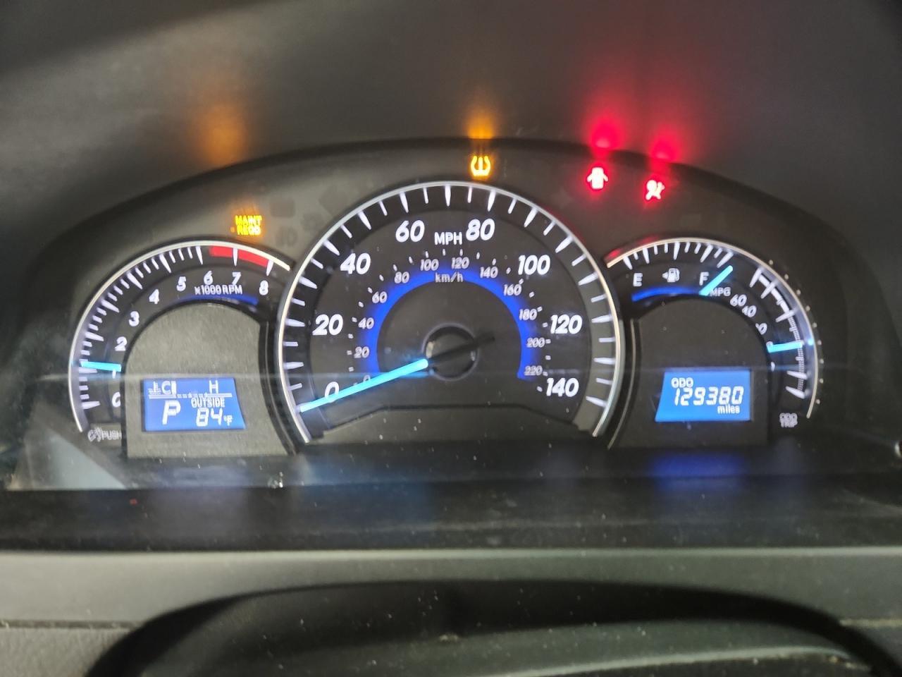 2012 TOYOTA CAMRY