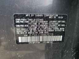2024 SUBARU FORESTER