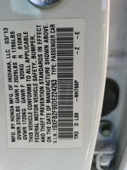 2013 HONDA CIVIC