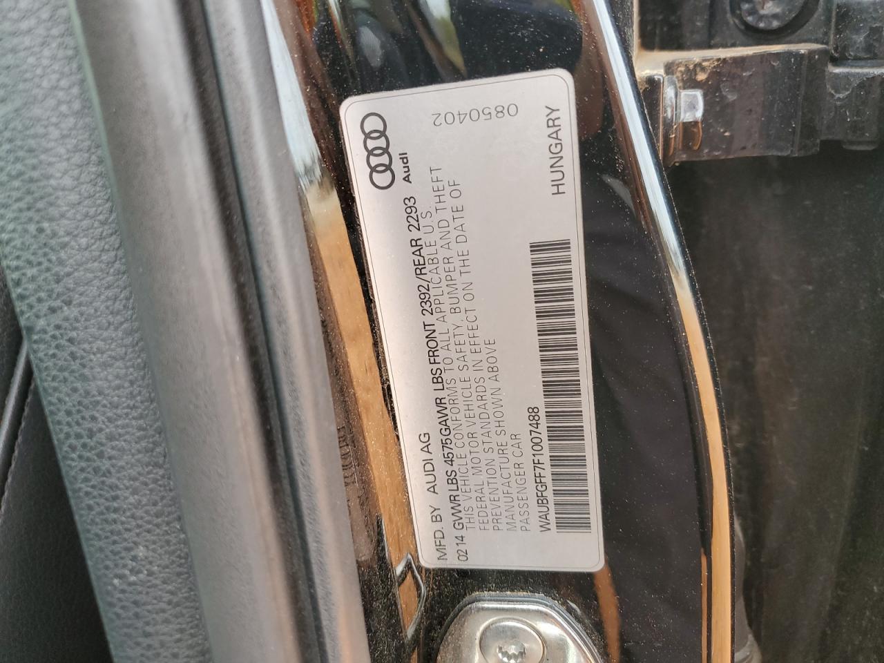 2015 AUDI A3