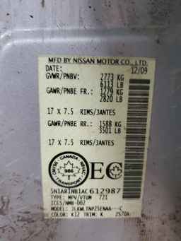 2010 NISSAN PATHFINDER
