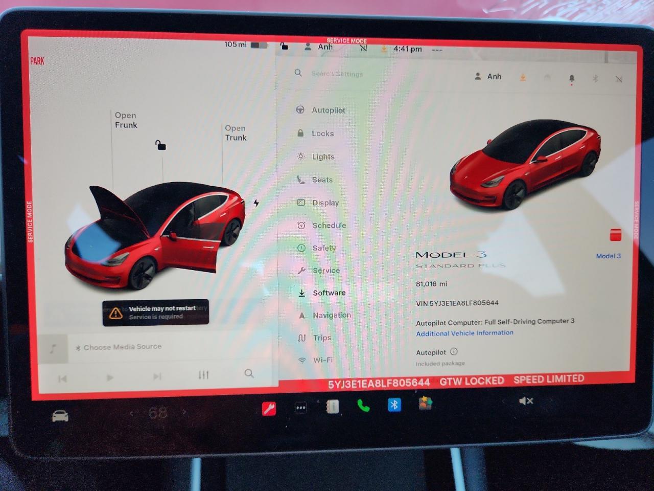 2020 TESLA MODEL 3