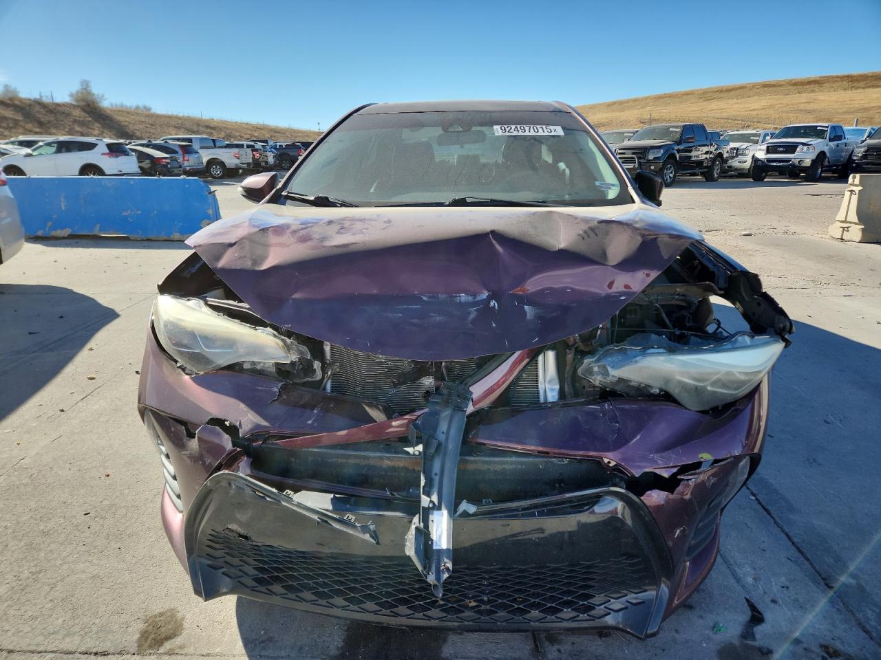 2017 TOYOTA COROLLA