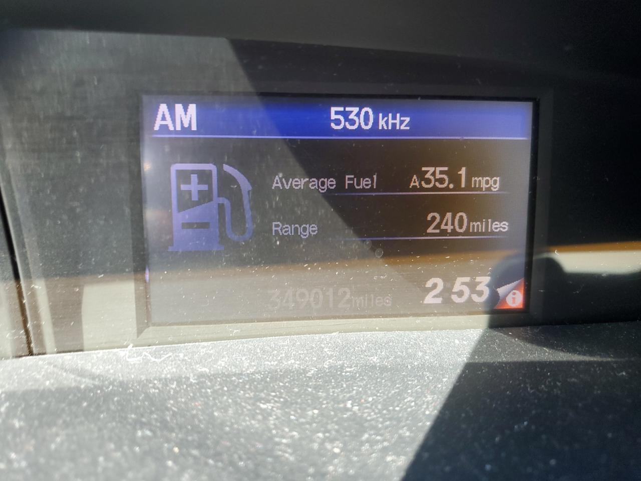 2012 HONDA CIVIC