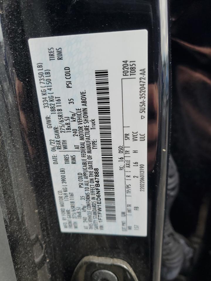 2022 FORD F-150
