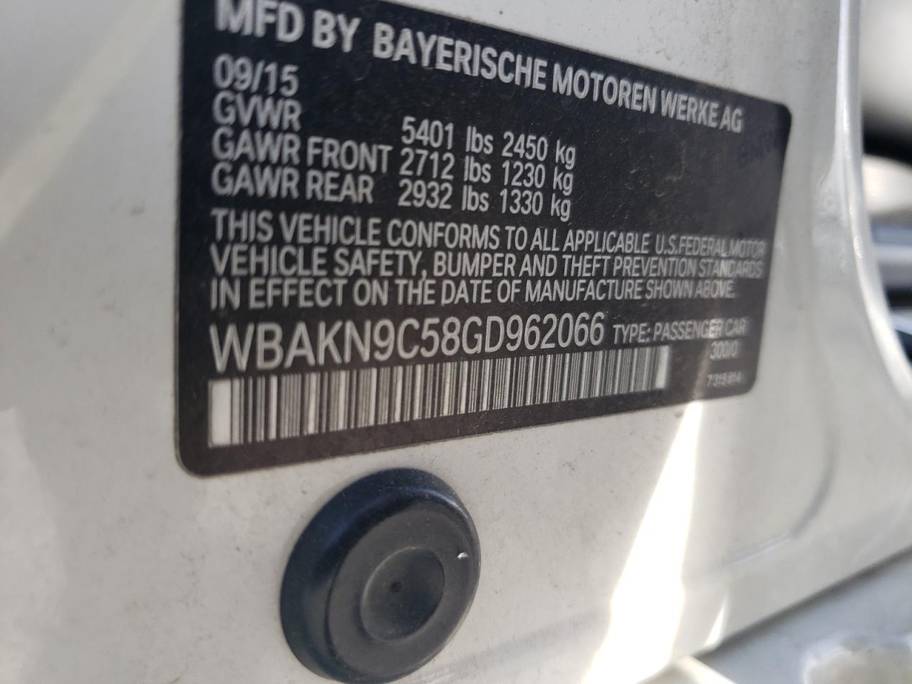 2016 BMW 5 series