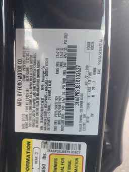 2014 FORD FUSION