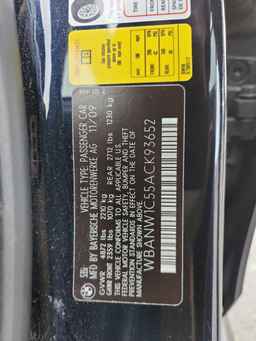 2010 BMW 5 series