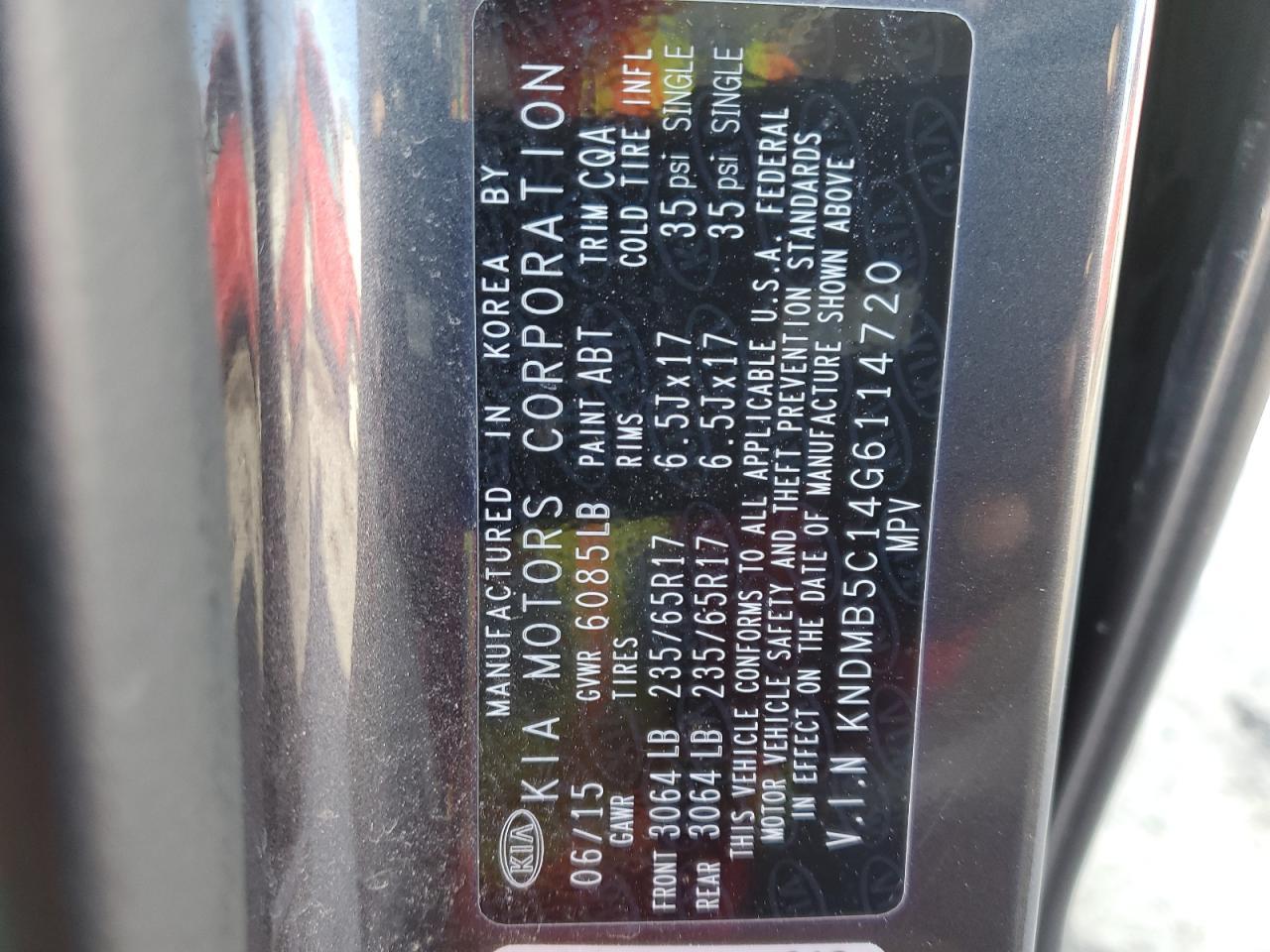 2016 KIA SEDONA