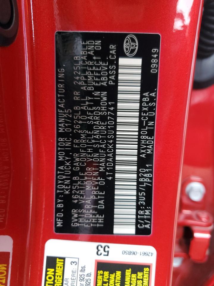 2025 TOYOTA CAMRY