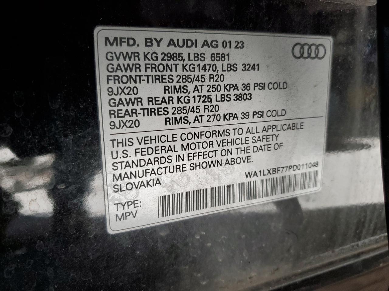 2023 AUDI Q7