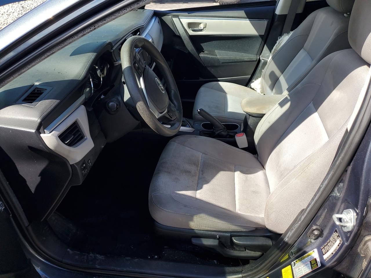 2015 TOYOTA COROLLA