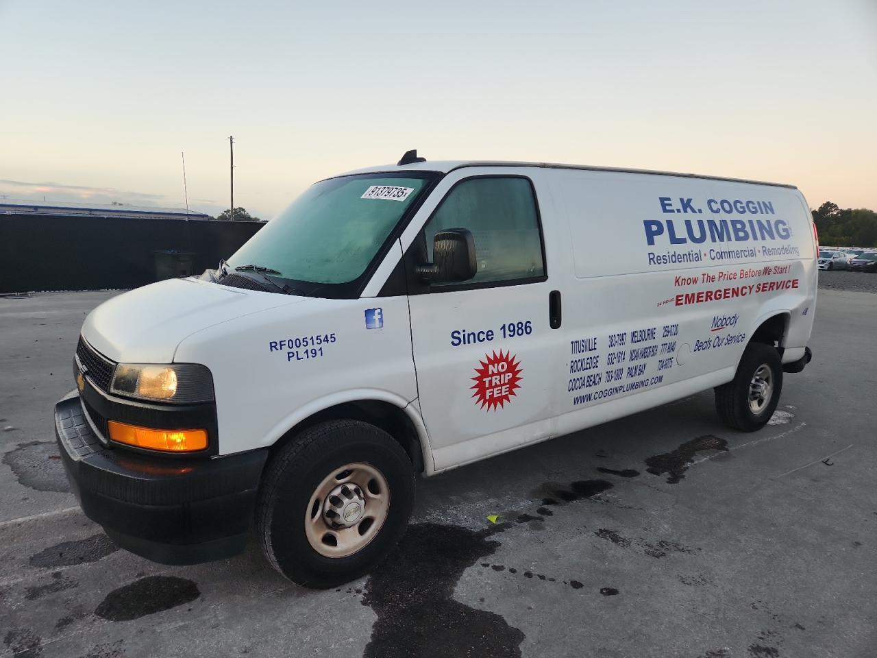 2020 CHEVROLET EXPRESS 2500