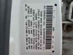 2009 HONDA ACCORD